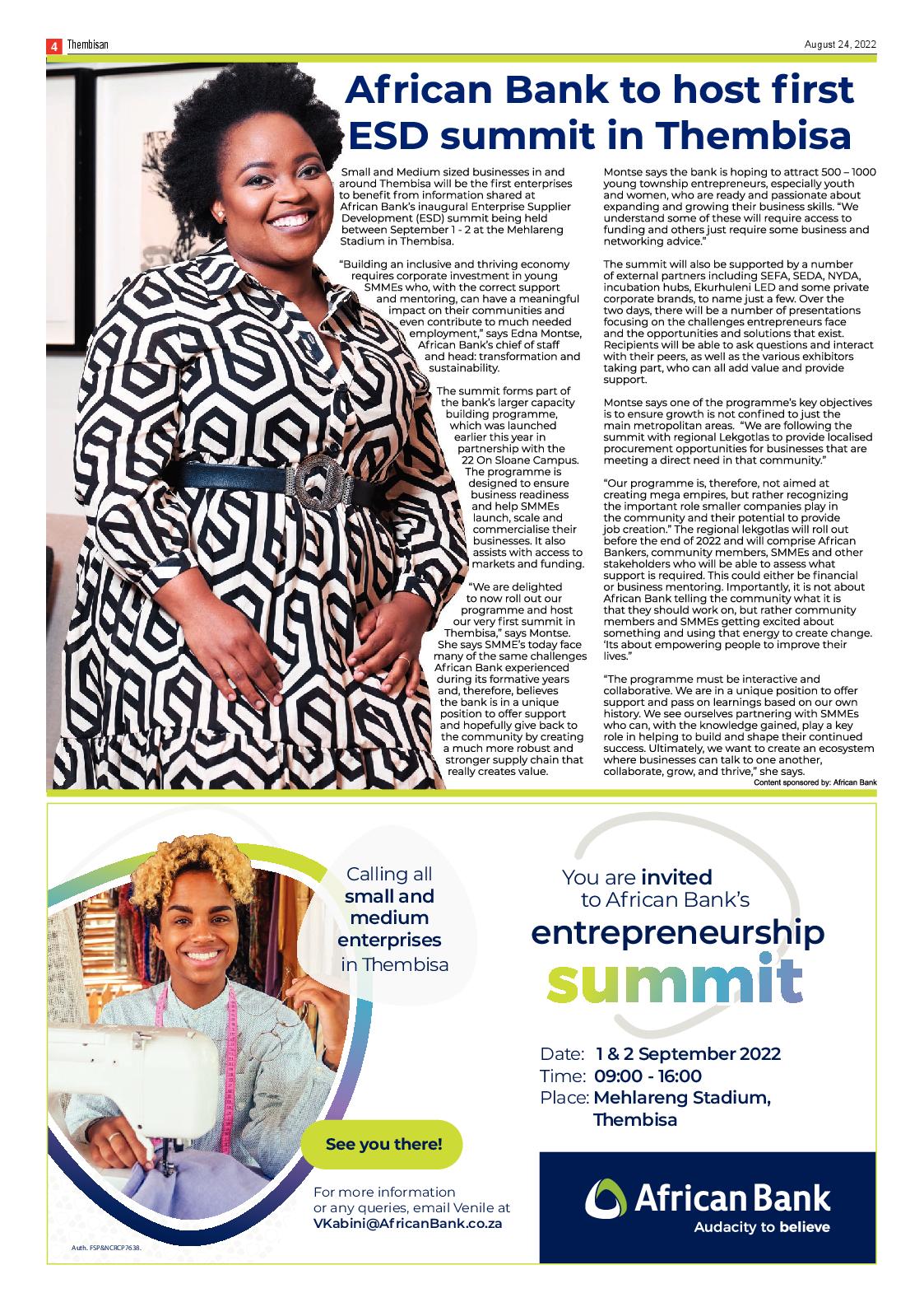 The Thembisan 24 Aug 2022 page 6