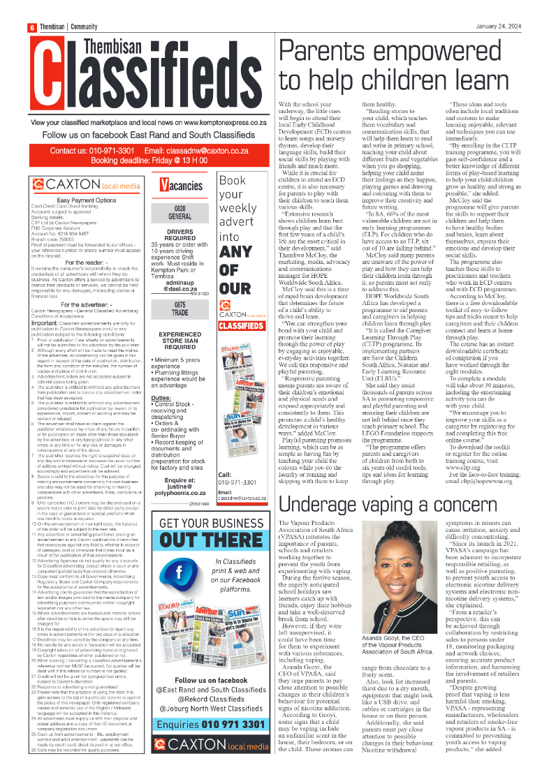The Thembisan 24 January 2024 page 6
