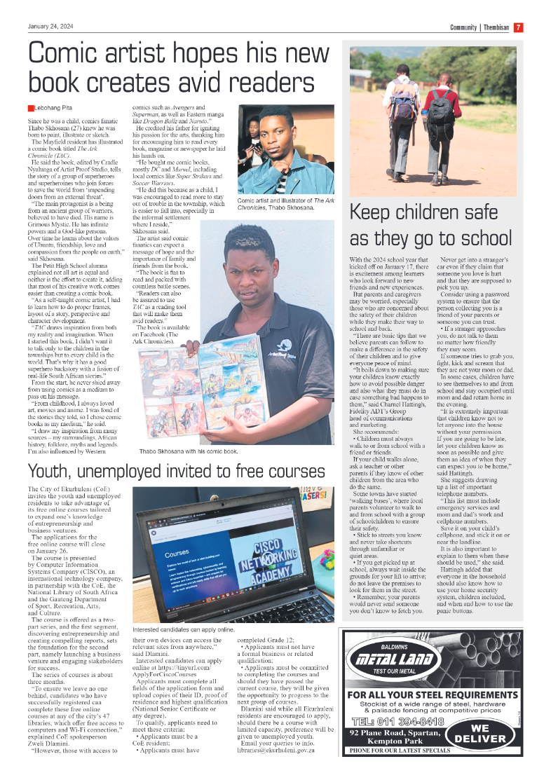 The Thembisan 24 January 2024 page 7