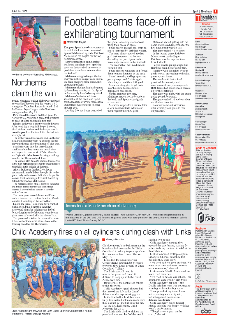The Thembisan 12 June 2024 page 7