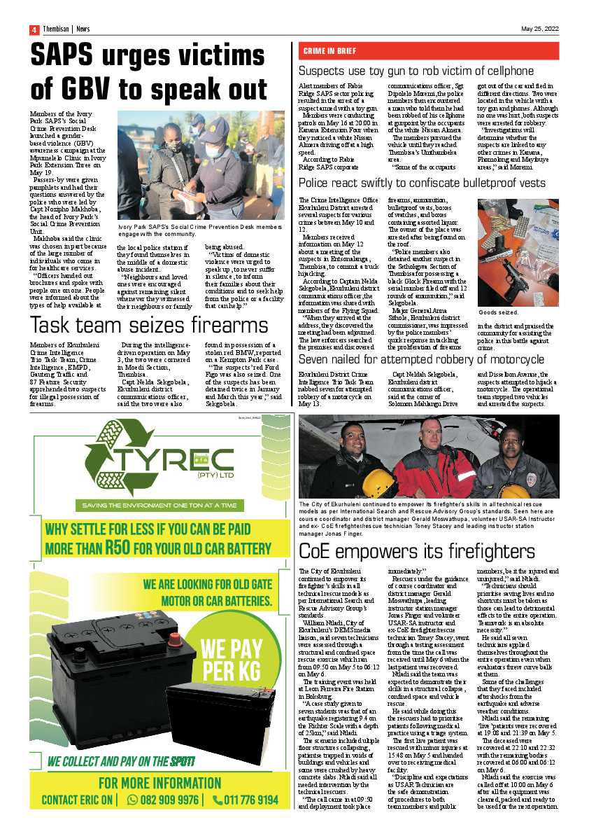 The Thembisan 25 May 2022 page 4