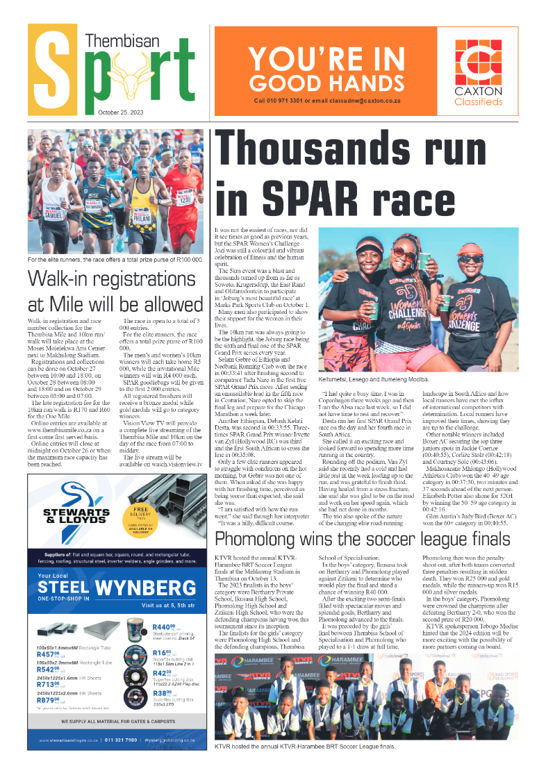The Thembisan 25 October 2023 page 8