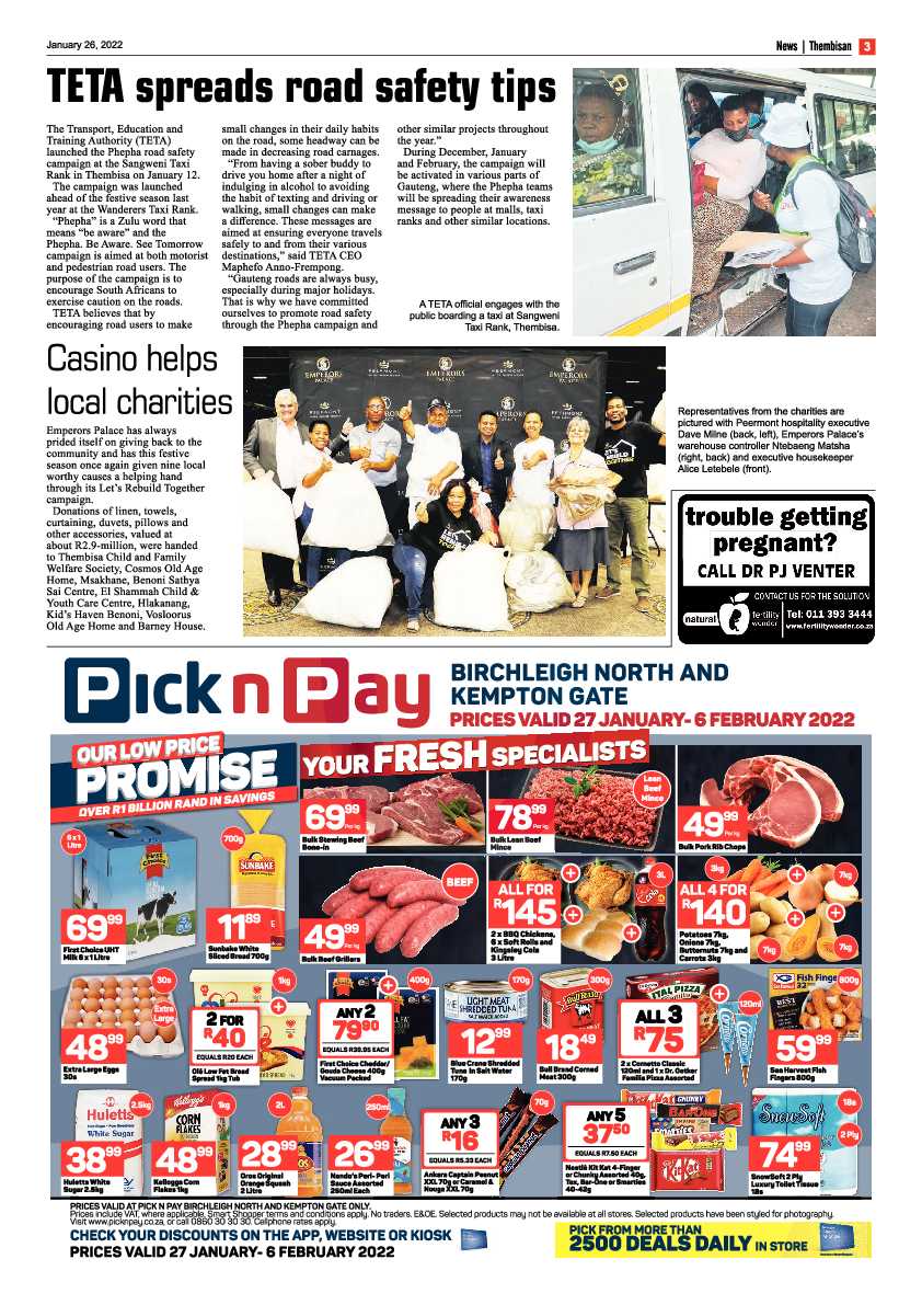 The Thembisan 26 January 2022 page 3