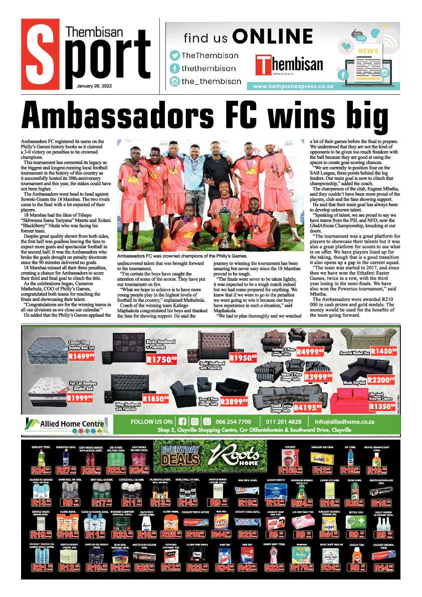 The Thembisan 26 January 2022 page 8