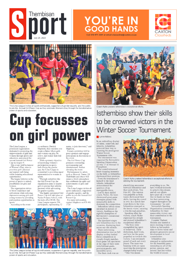The Thembisan 26 July 2023 page 8