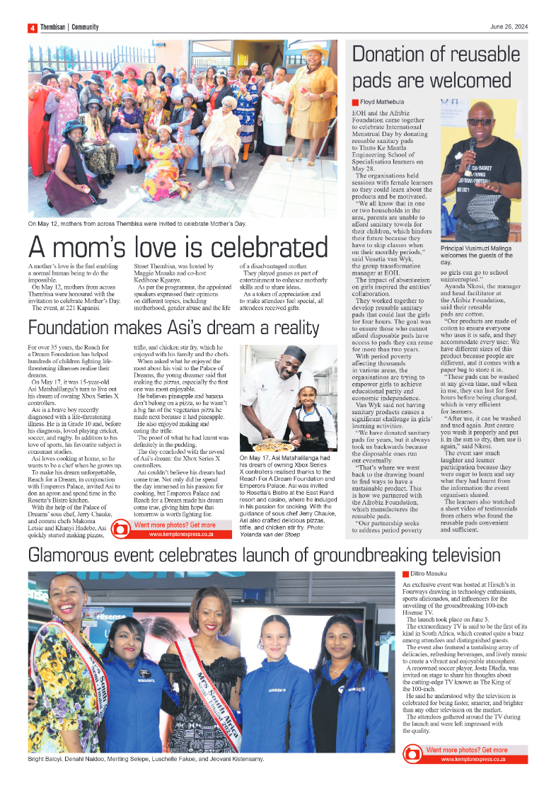 The Thembisan 26 June 2024 page 4