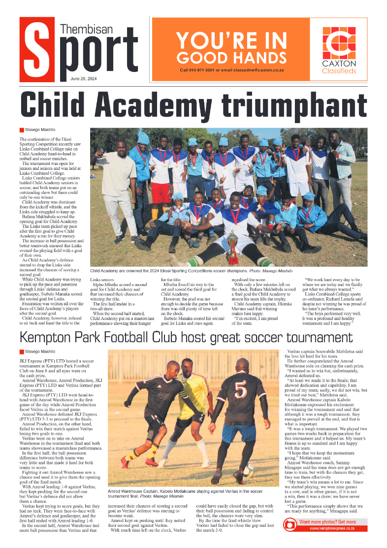 The Thembisan 26 June 2024 page 8