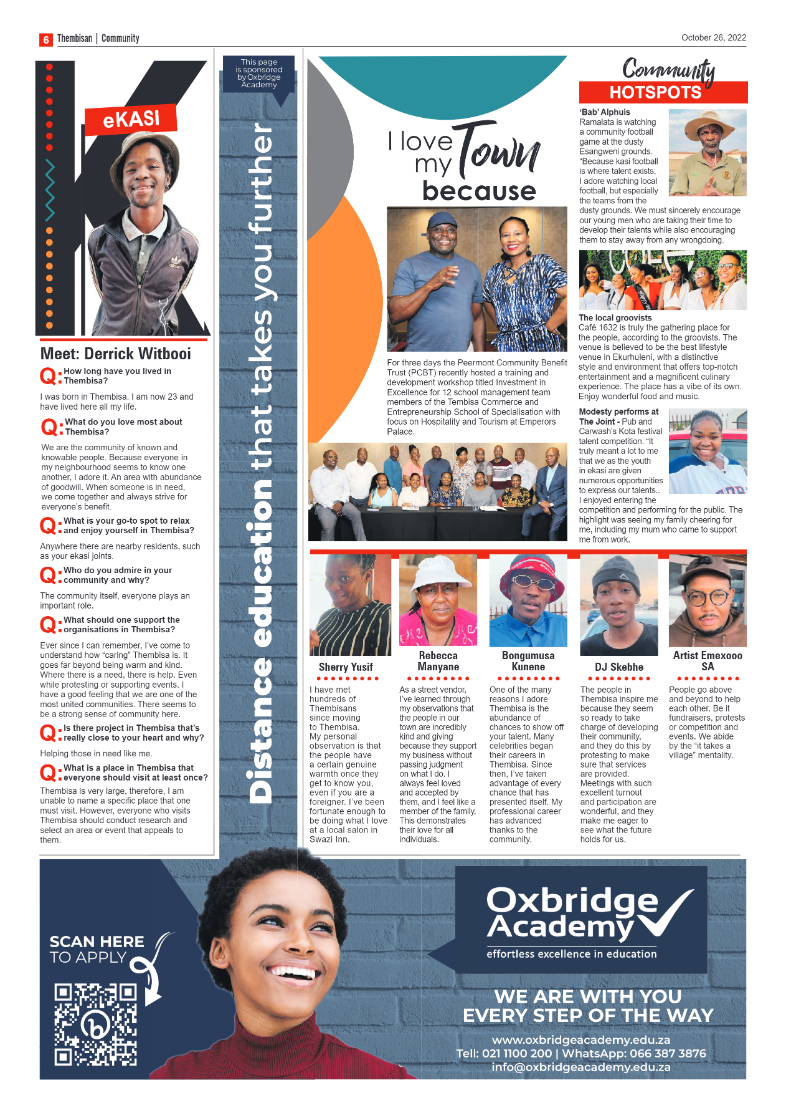 The Thembisan 26 Oct 2022 page 6
