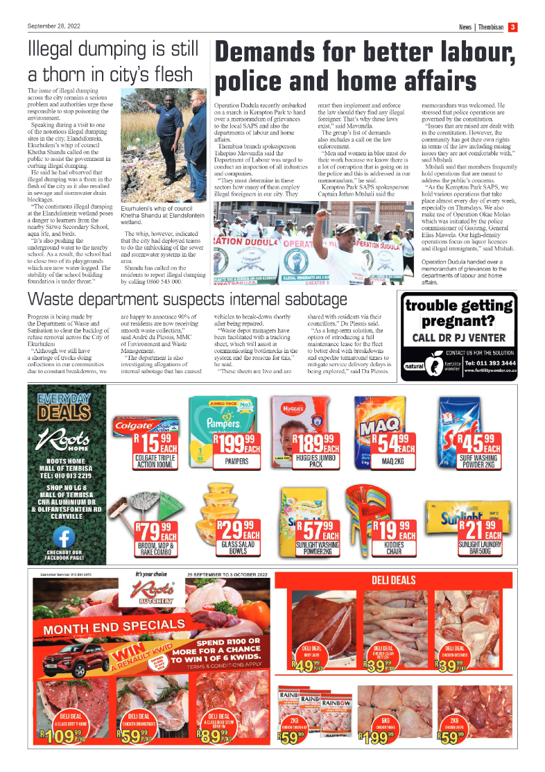 The Thembisan 28 Sep 2022 page 3