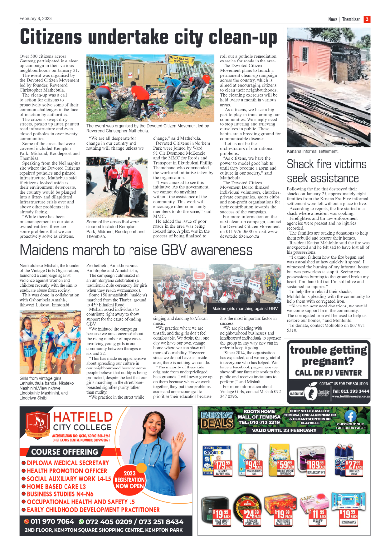 The Thembisan 8 February 2023 page 3