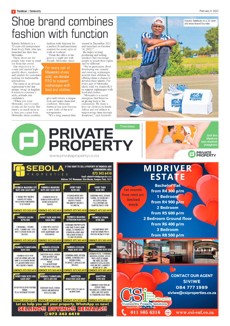 The Thembisan 8 February 2023 page 6