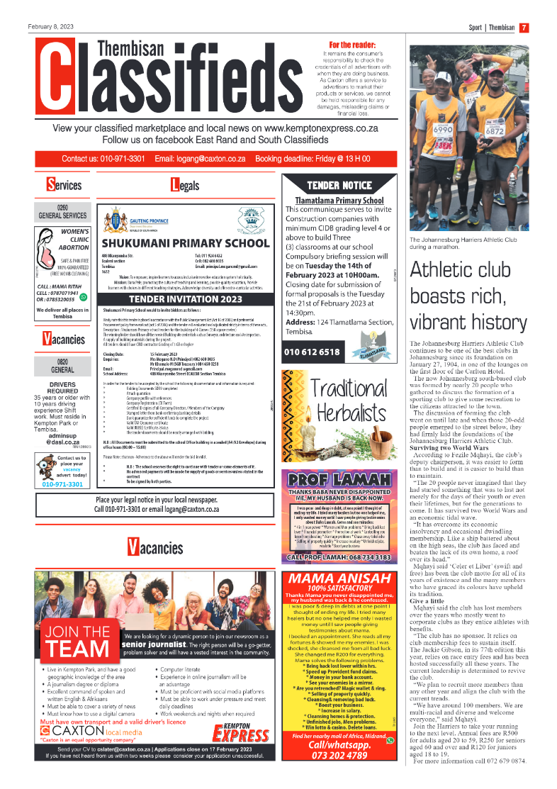 The Thembisan 8 February 2023 page 7