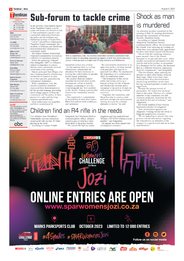 The Thembisan 9 August 2023 page 2