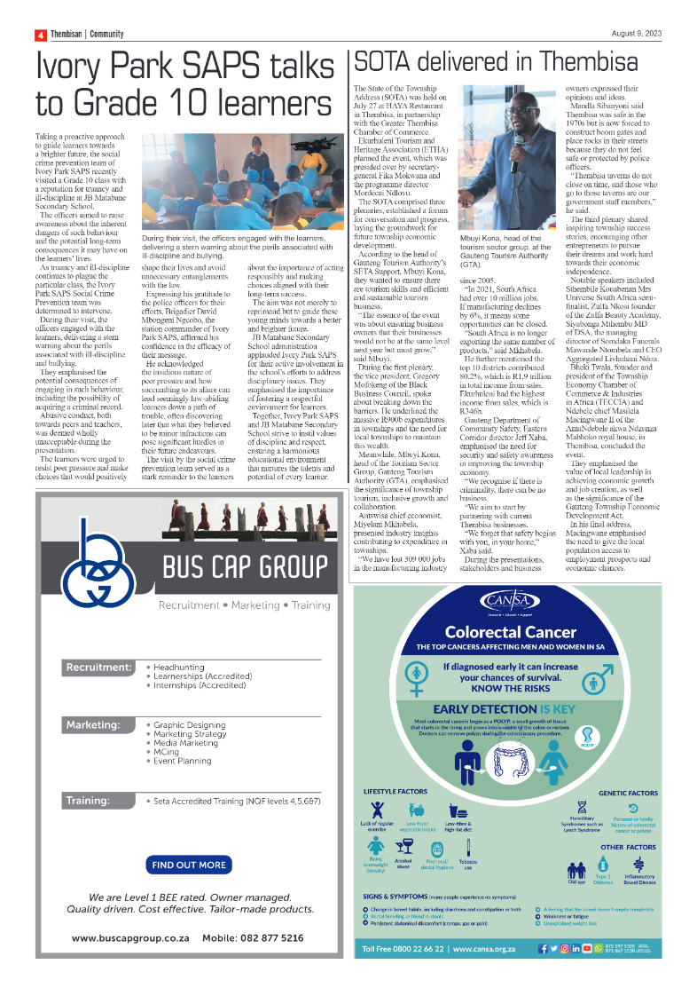 The Thembisan 9 August 2023 page 4