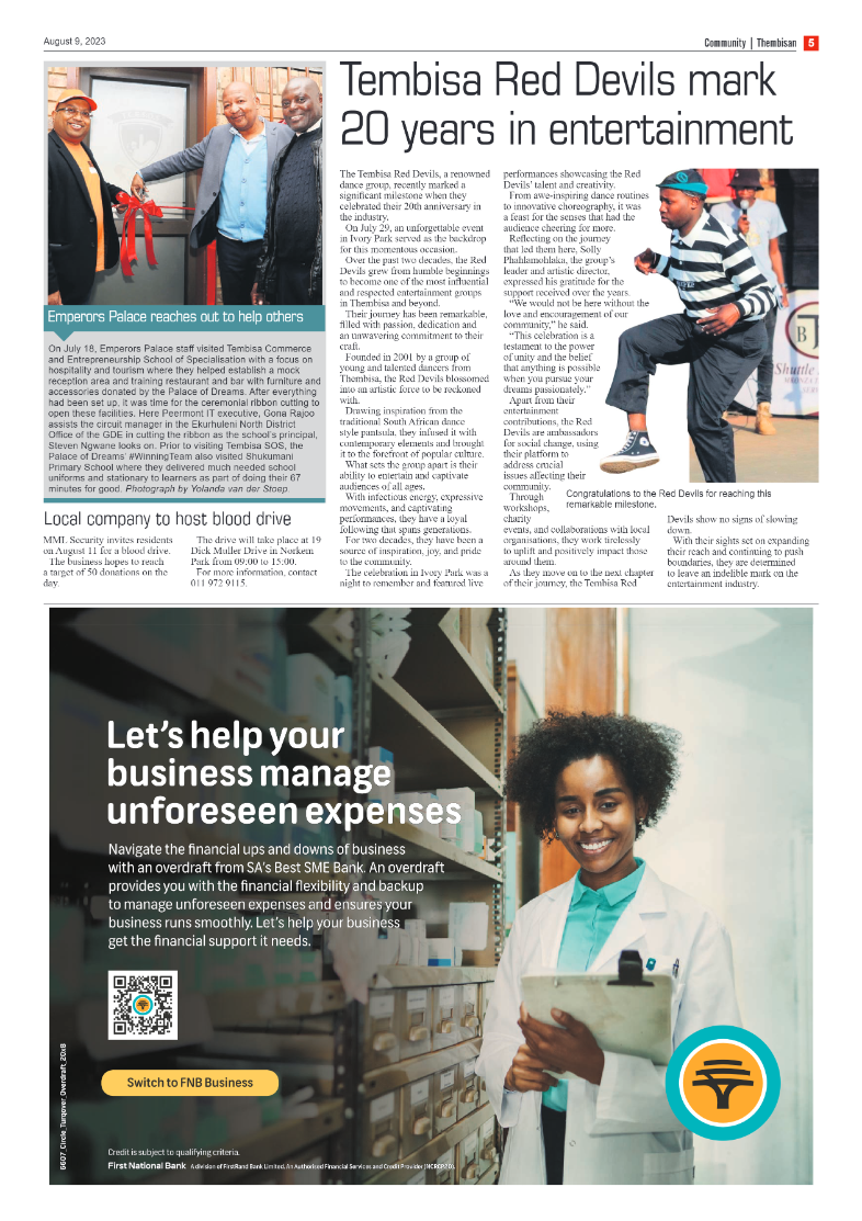 The Thembisan 9 August 2023 page 5