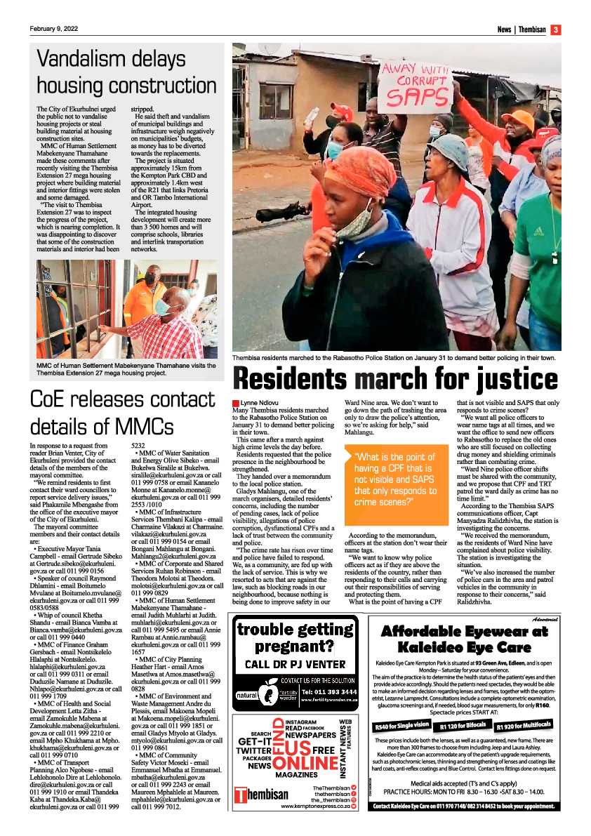 The Thembisan 9 February 2022 page 3