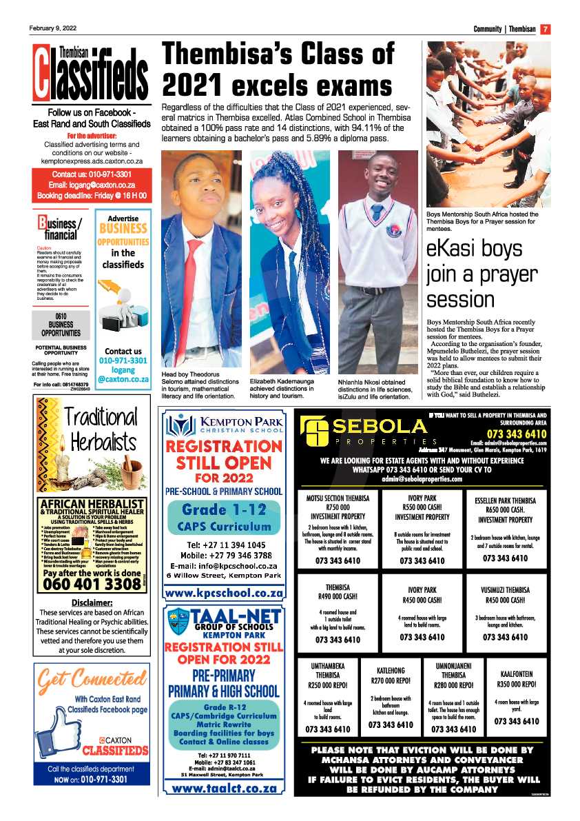 The Thembisan 9 February 2022 page 7
