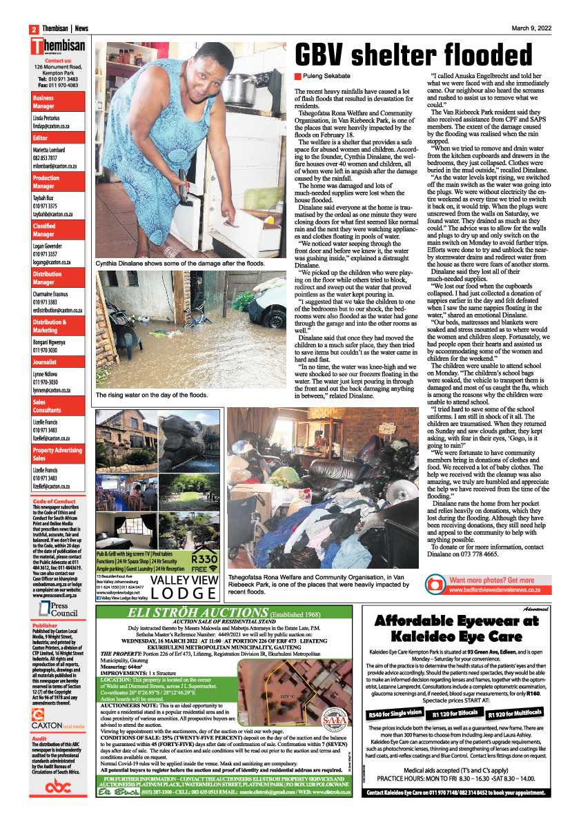 The Thembisan 9 March 2022 page 2