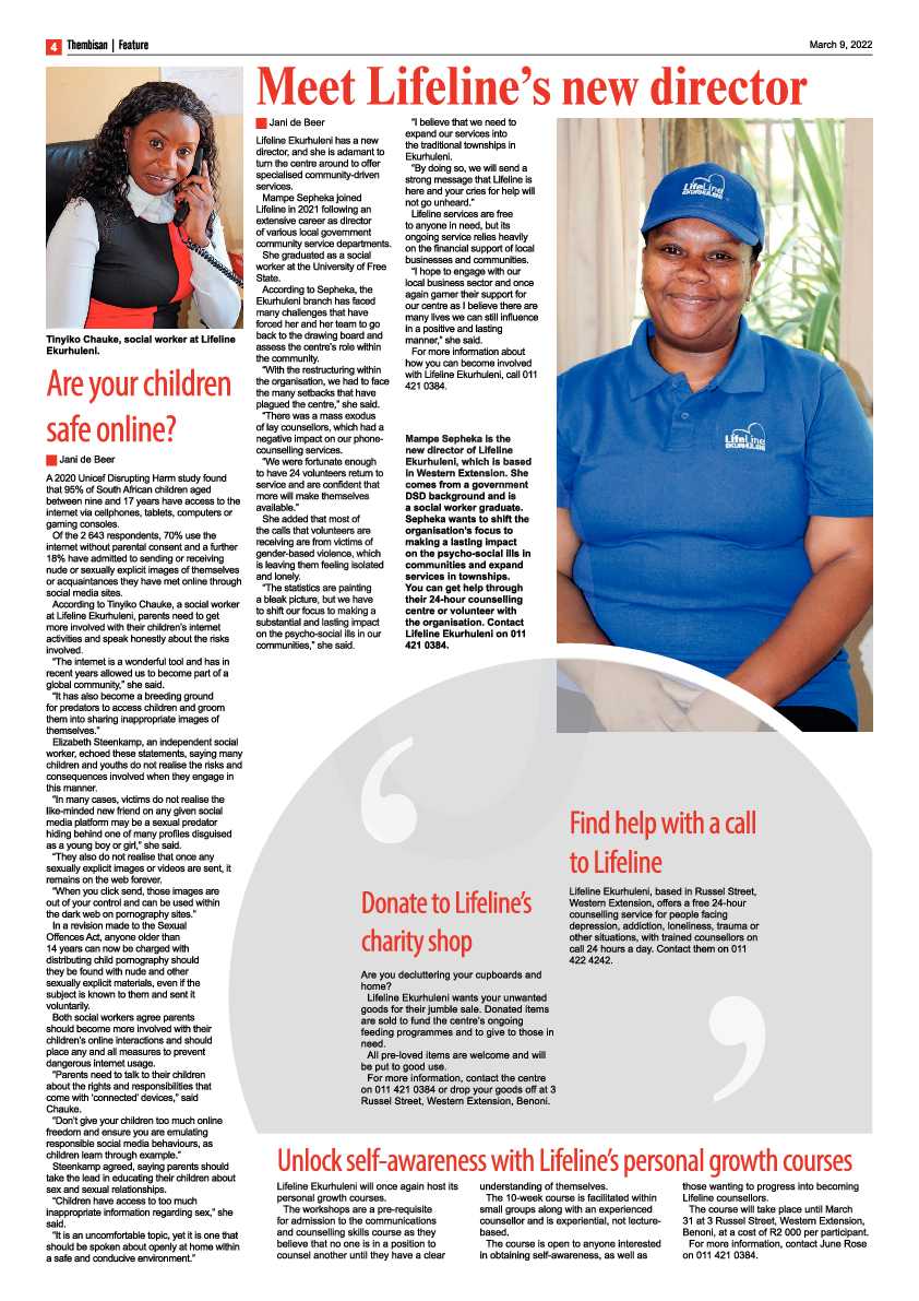 The Thembisan 9 March 2022 page 4