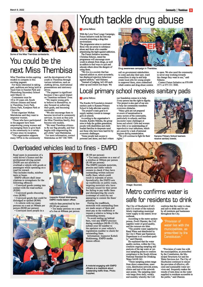 The Thembisan 9 March 2022 page 5