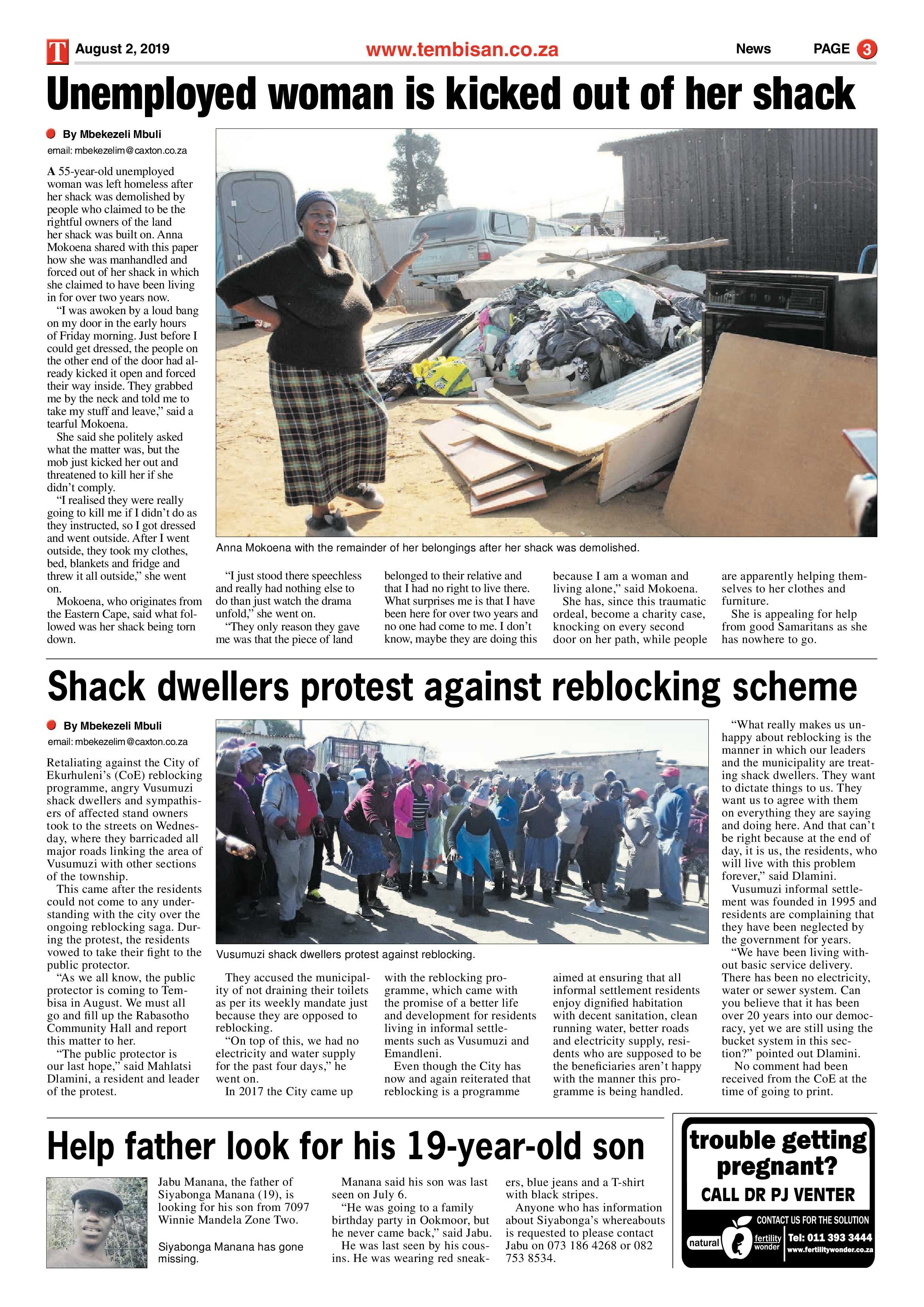 The tembisan 05 August 2019 page 3