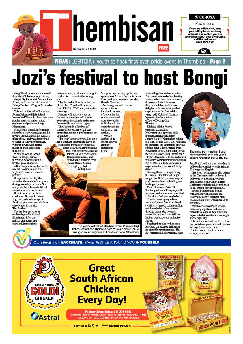 Thembisan 24 October 2021 page 1