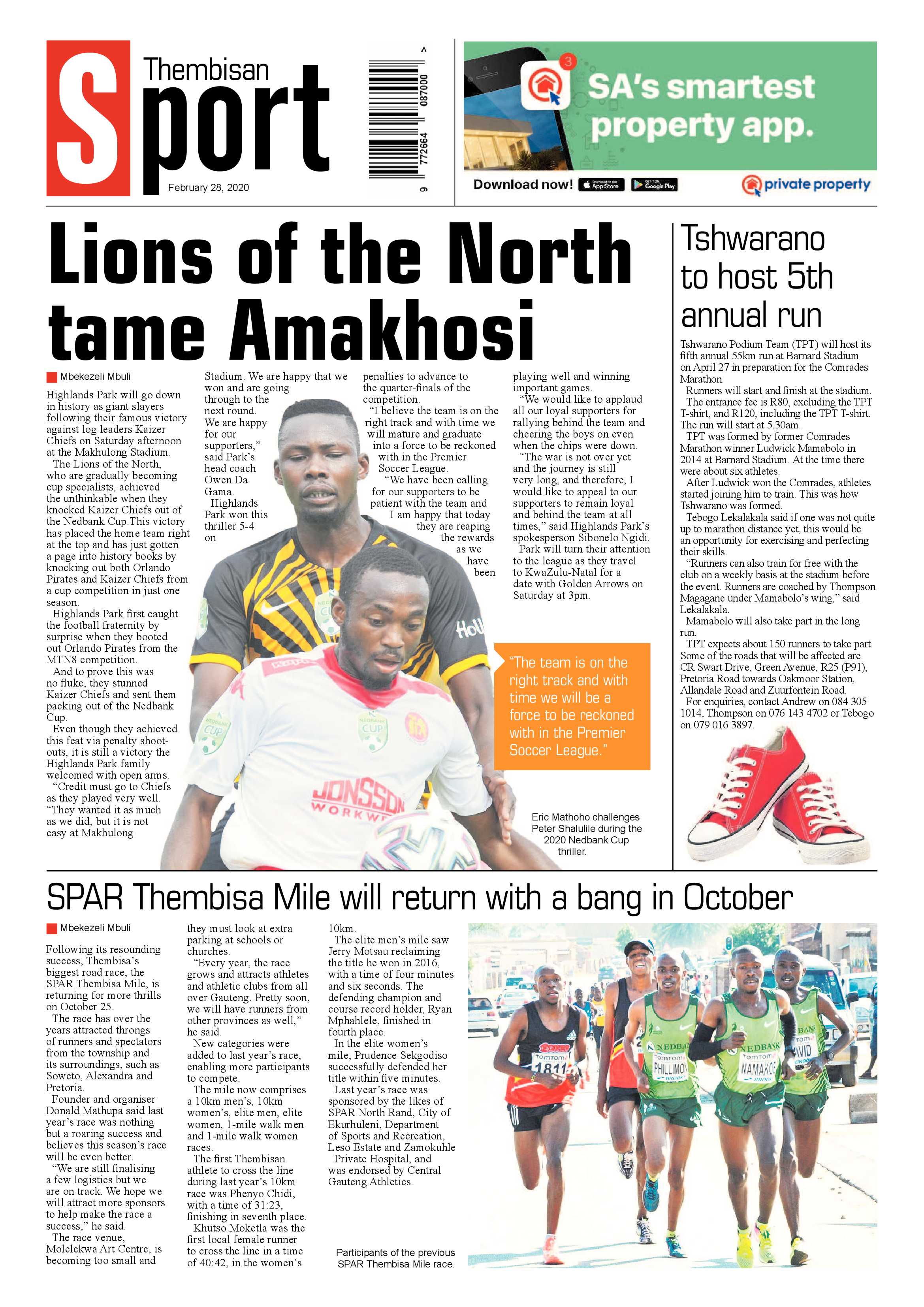 The Thembisan 28 February 2020 page 8